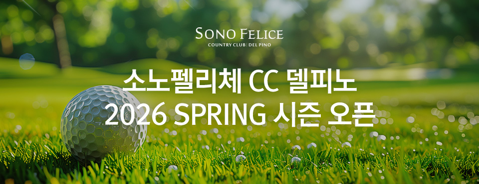 2026 델피노 spring 시즌 오픈